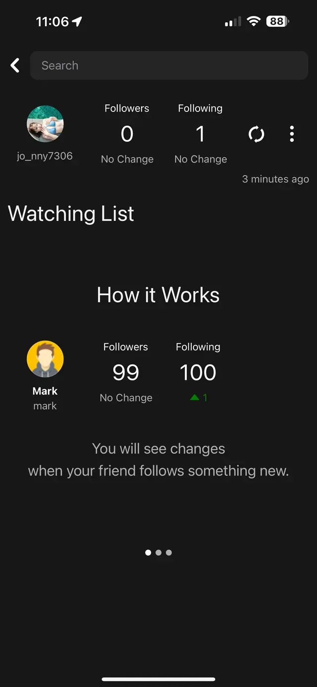 Adicionar à watch list